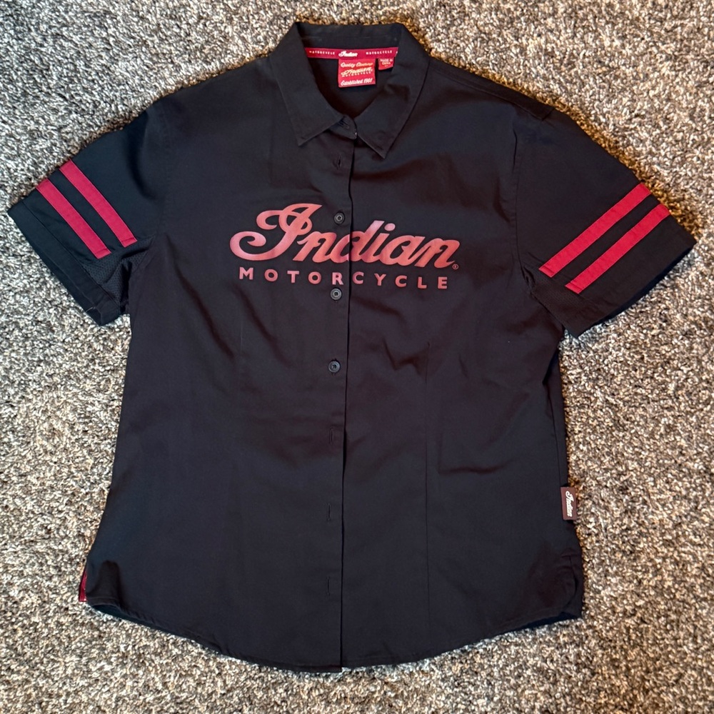 Ladies Indian Motorcycle Mechanic’s Shirt